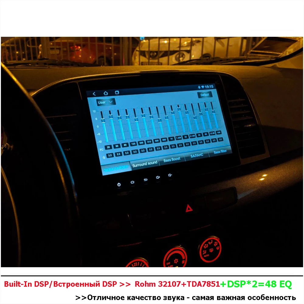 2 DIN auto rádio stereo audio GPS hráč Carplay auto Android 12.0 obrazovka pro Mitsubishi LANCER 9 10 X evo bývalý evoluce