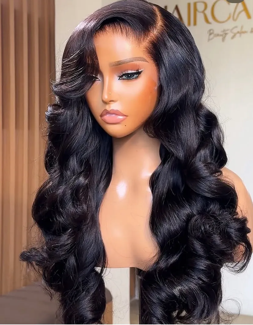 

250% Full Body Wave Human Hair Wigs 13x4 Lace Frontal Human Hair Wig Remy Water Wave HD Lace Wig 13x6 Human Hair For Women