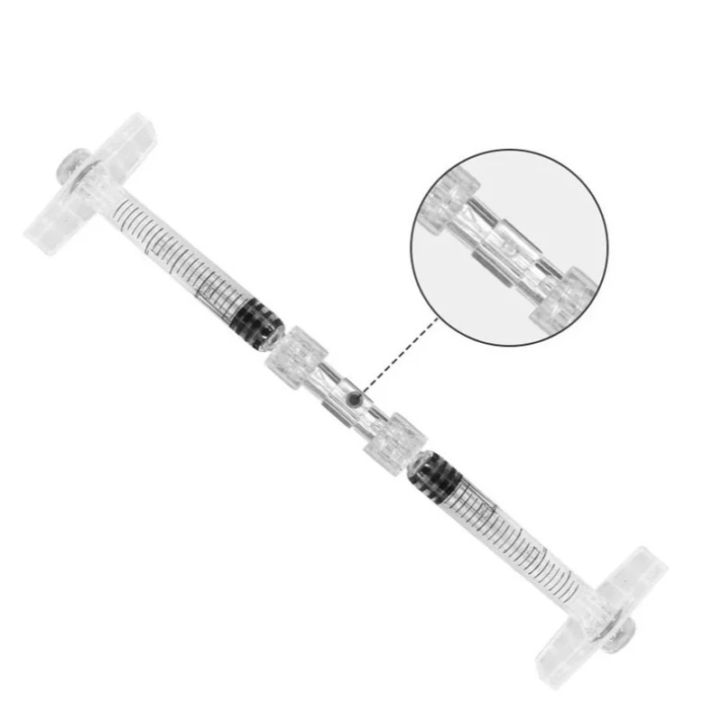 Hot Sale Thread Syringe Coupler Connector Female Luer Lock Sterile Individual Packaging Syringe Connection