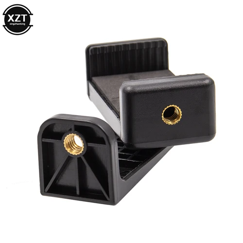 Imagen 2 del producto Mini Clip ligero Universal para teléfono con rotación de 360 grados, soporte para teléfono móvil con tornillo de 1/4, soporte para trípode de escritorio para IPhone xiaomi Samsun