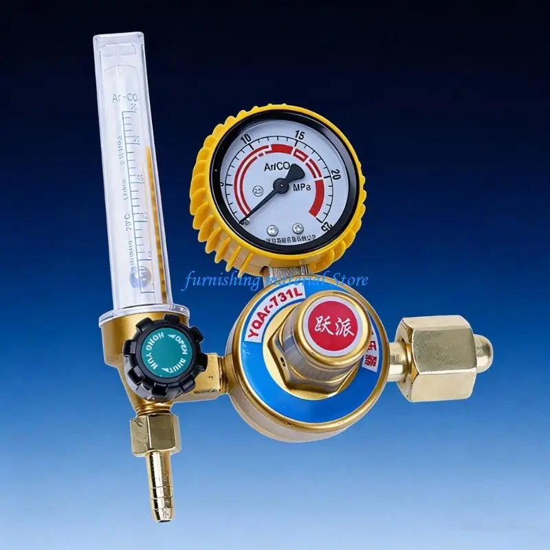Y5GD High Precisions Argon Gas Pressure Regulator With Inlets For Welding Applications Metal Construction