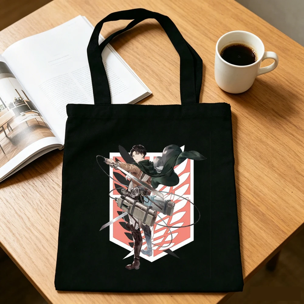 Attack on Titan tote bag shopper y2k totebag bolsas de tela torba na zakupy femme