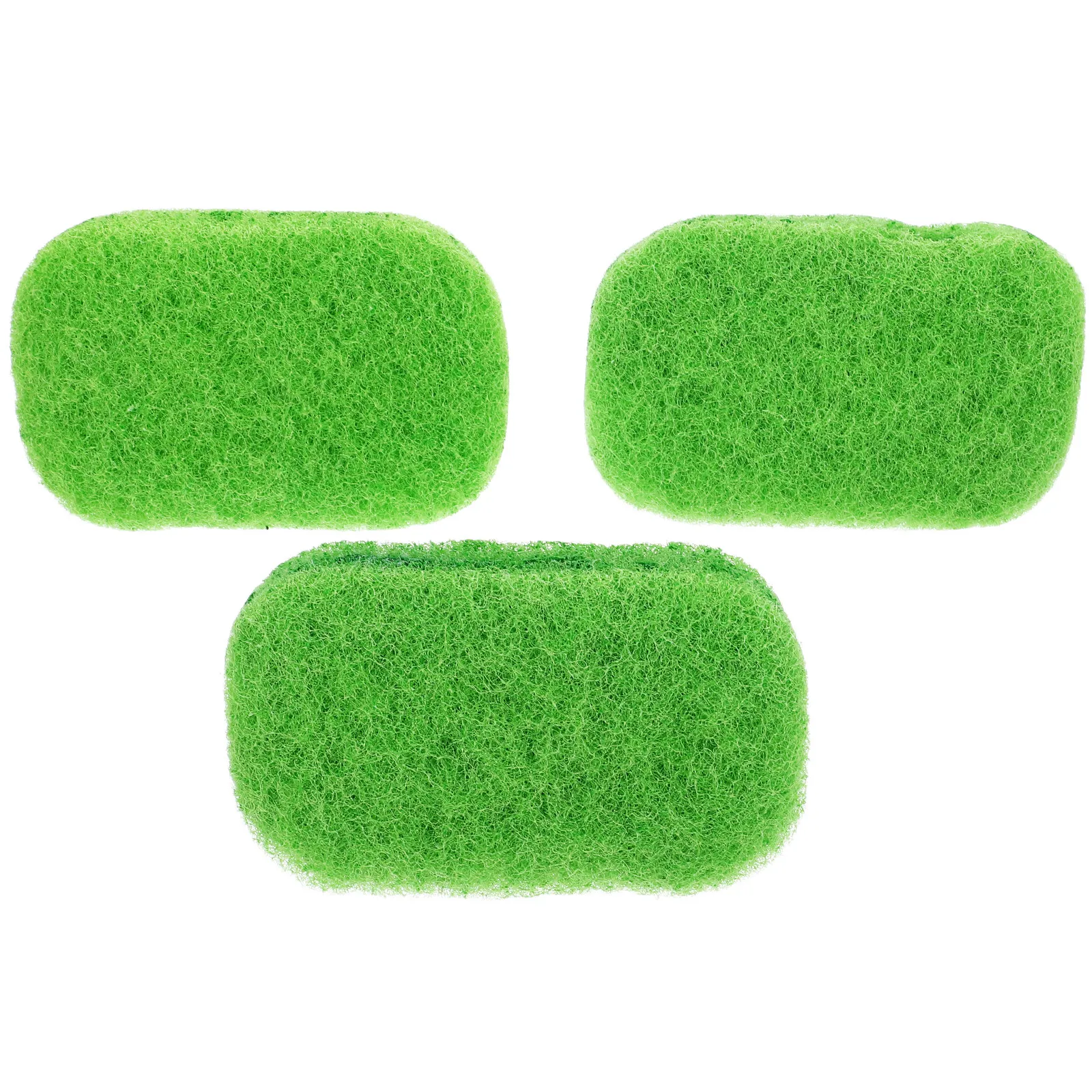 3Pcs Screen Printing Scrub Brush with Handle Multi Use Cleaning Pad for Ink Stain Removal and Ink Pad