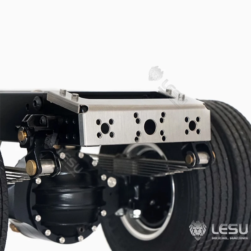 RC 1/14 LESU Ersatzteile Metall-Heckträger L-1030-B M3 für Tamiya Muldenkipper für SCANIA MAN VOLVO Traktor Kipper LKW DIY-Teile – Detail 2