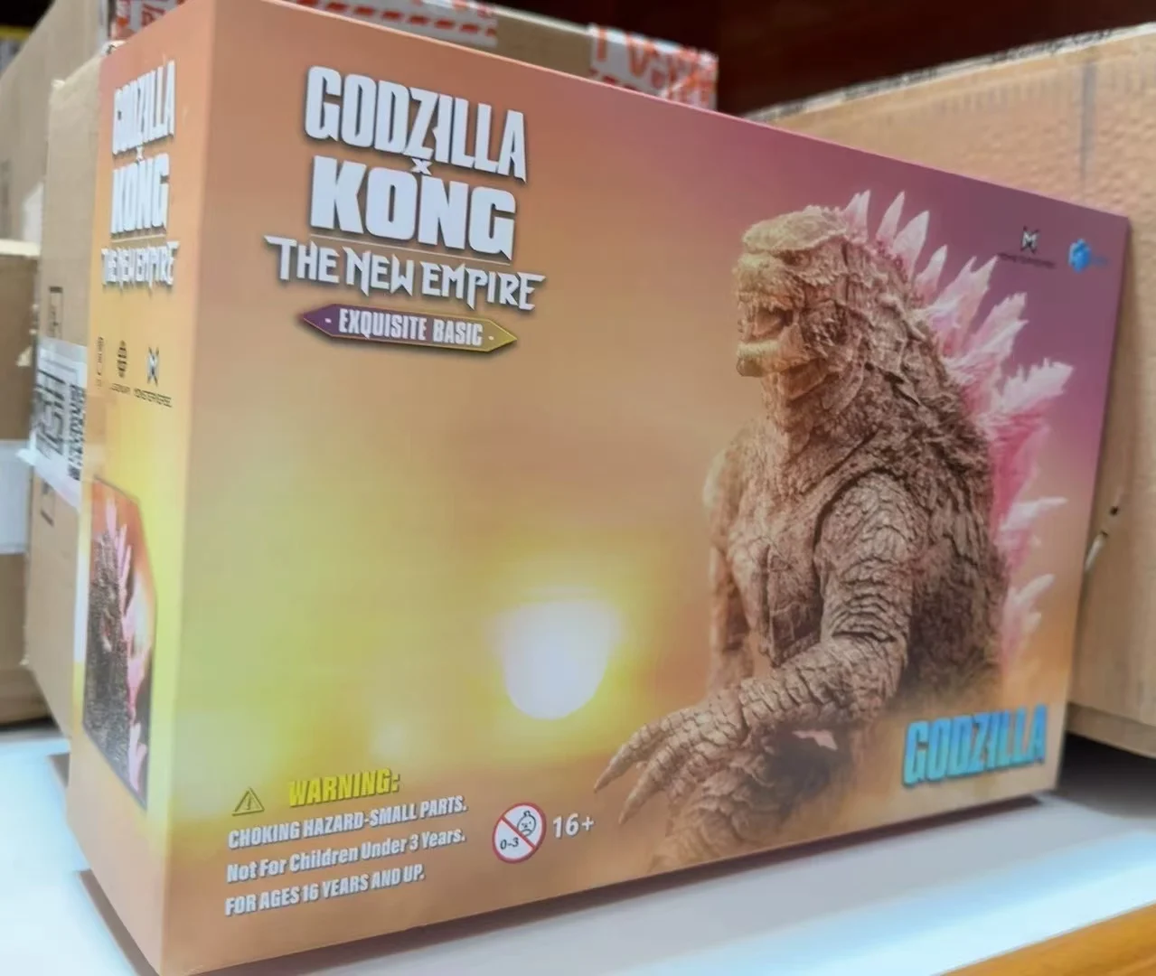 En stock Figurine d'action HIYA 18CM Série Exquisite Basic Kong The New Empire Godzilla Evolved Ver GARAGE KIT 12000048904240682