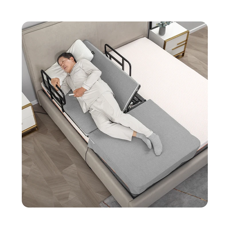 Electric Elderly Backrest Aid Auxiliary Bed Rest Support Care Wake up Care Device for Seniors