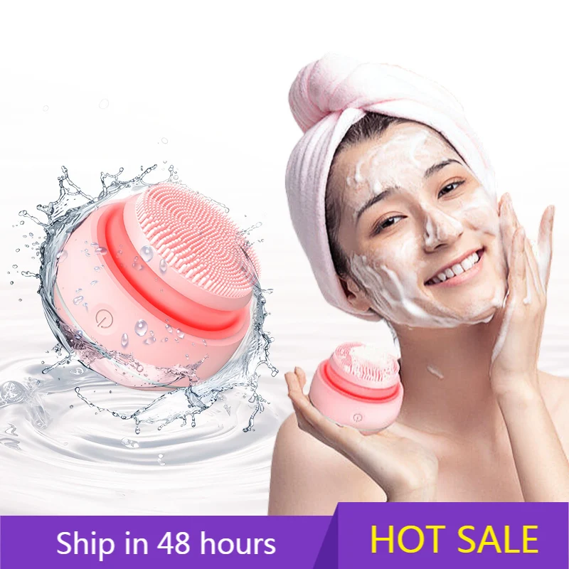 YTYIN المبيعات الساخنة سونيك سيليكون فرشاة مقشر الوجه تنظيف الوجه وتدليك التقشير فرشاة تنظيف الوجه