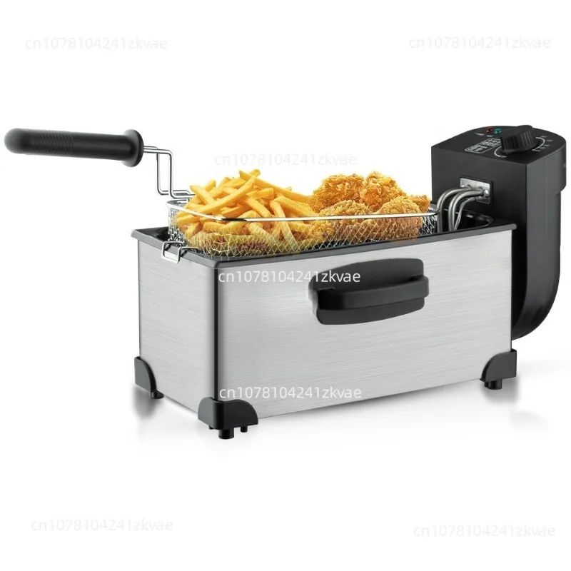 Fryer Household Small Electric Fryer Electric  Commercial Fritters Fry Machine Stall