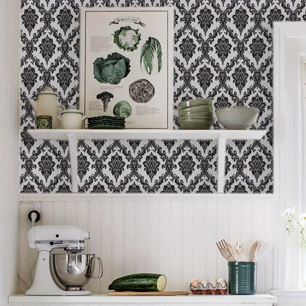 Wallpaper Furniture Refurbished Waterproof PVC Self Adhesive Roll For Living Room Kitchen Kids Room Bedroom Walls Tile Wallpaper