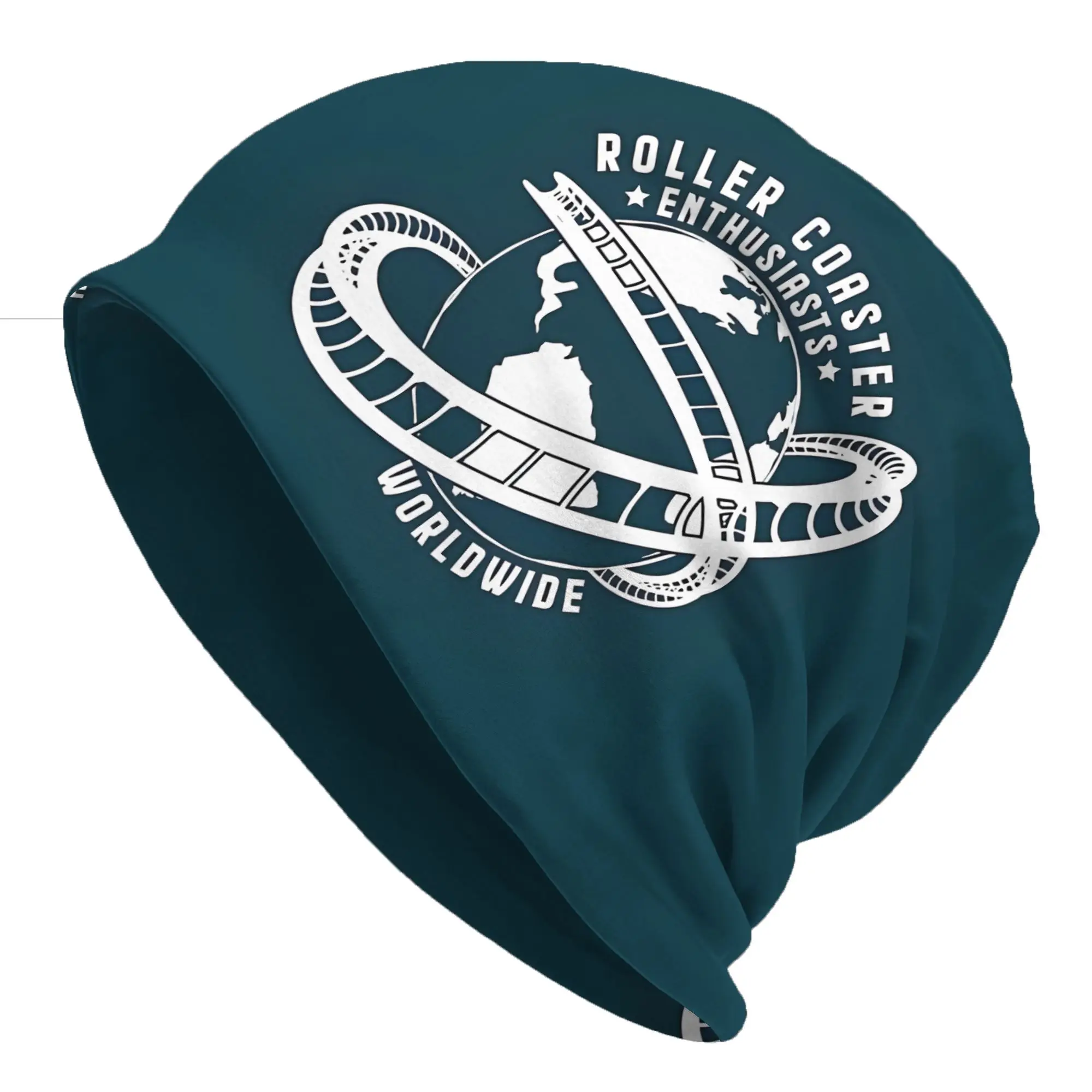 Roller Coaster Enthusiasts Worldwide Hat Fashion Caps Men Women  Skullies Beanies Ski Caps Soft Bonnet Hats