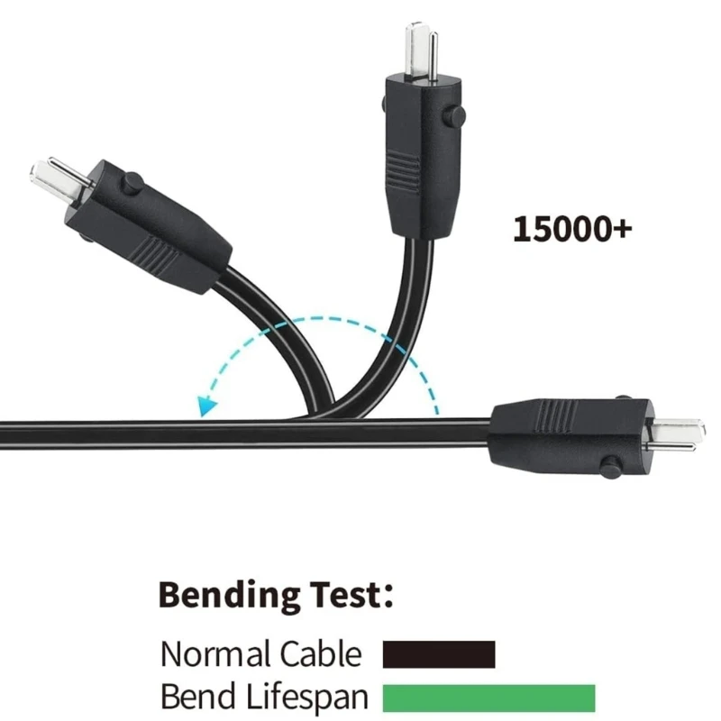  Heavy Duty Y Shaped Power Cable For Double Motor Electric Furniture Applications