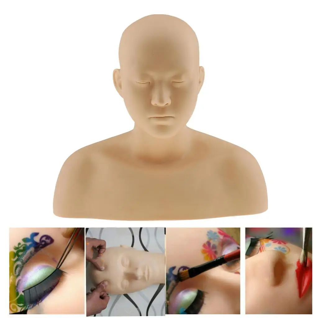 '' Soft Silicone Massage Extension Lip Makeup Cosmetology Practice Training