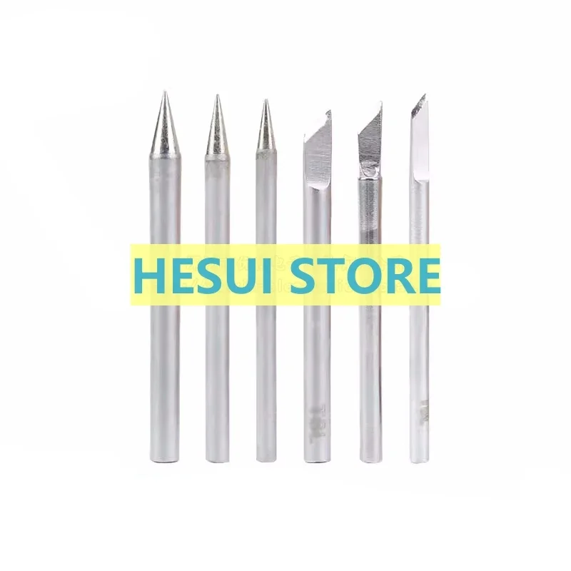30W/40W/60W pointed tip/knife tip external heating soldering iron head solid tip