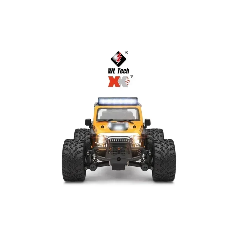 Wltoys-Mini voiture tout-terrain RC 2WD pour enfants, modèle 22201G, clignotant de simulation légère, jouet cadeau pour enfants, 1/22, 1/32, 2.4