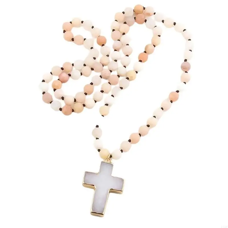 colar-pedra-natural-com-pingente-crucifixo-estilo-etnico-gargantilha-feminina