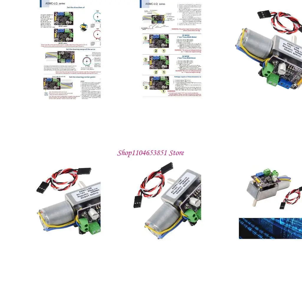 

Servo Drive 360 Degree Encoded Servo With High Torque Capacity For Industrial And Hobbyist Applications