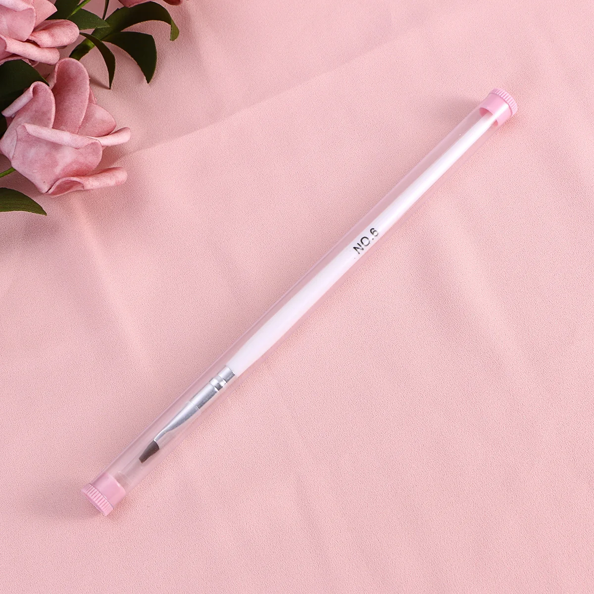 

УФ-гелевая ручка 155x06x06 см, кисть для ногтей, ручка премиум-класса, легкая плоская кисть для профессиональных домашних аксессуаров для дизайна ногтей