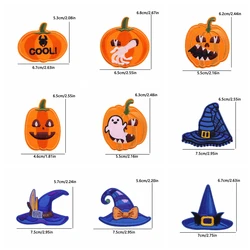 Parche bordado termoadhesivo Halloween rosa – Dibujos para planchar