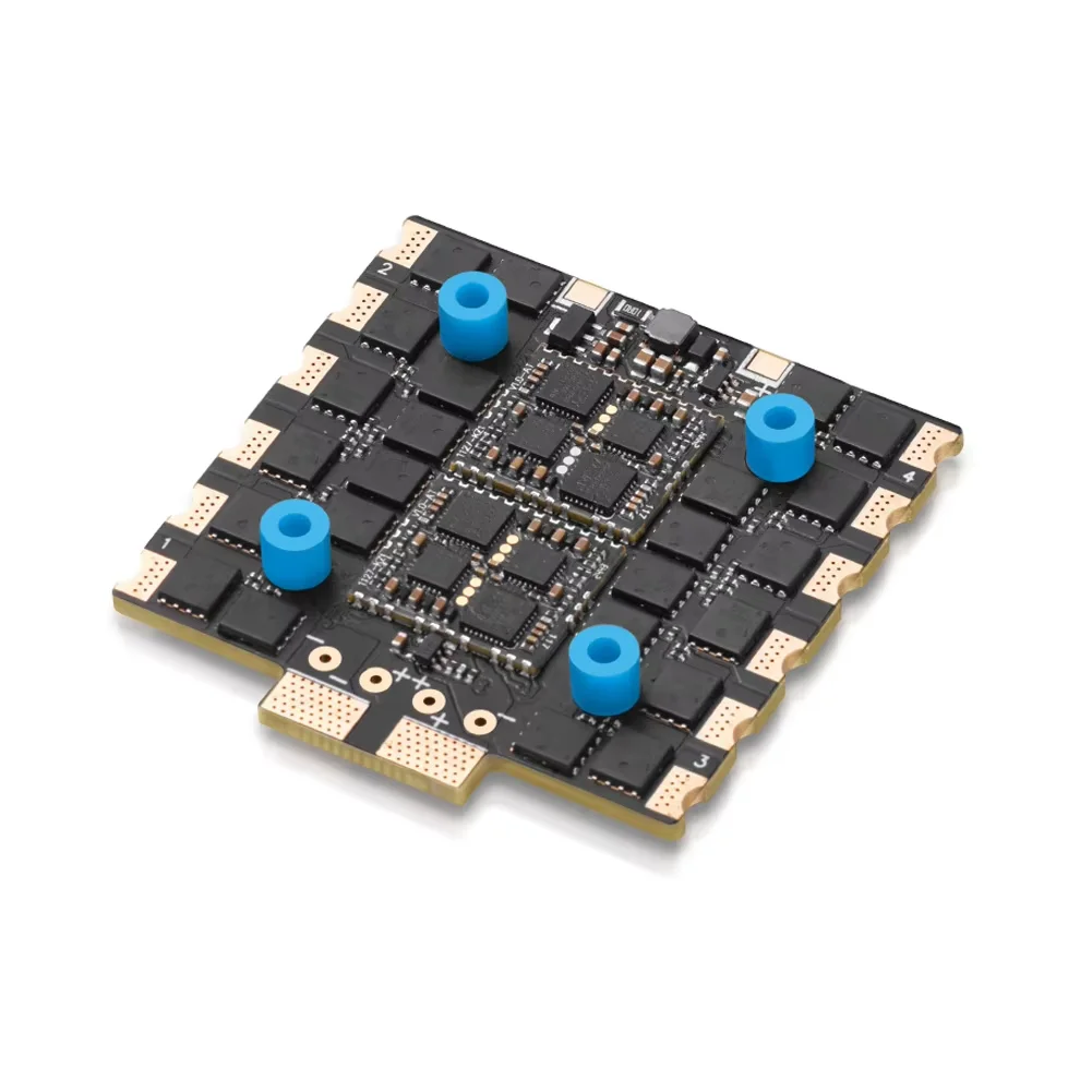 Hobbywing RTF F7 8S Lite FC 80A/100A 4in1 4-8S Lite AT 32-bit Brushless ESC for 15-18 inch 4-axis FPV Drone Flight Controller