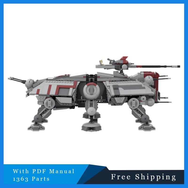 1363 pièces MOC Cool robuste Machine à marcher technologie blocs de construction modulaires modèle ensemble bricolage assemblage jouets enfants Festival cadeaux