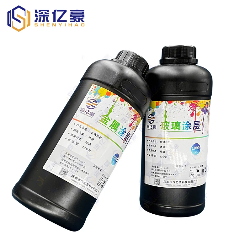 1000ML UV primer UV Coating Glass Metal Print on UV Printer