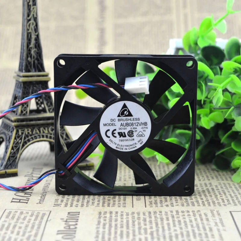 

AFB0812VHB 8015 0.30a 8cm Dc12v Cpu Mute Cooling Fan