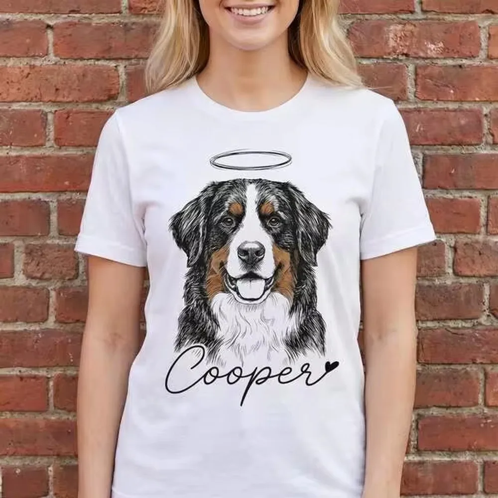 Custom Pet Memorial Shirt Sweatshirt Hoodie, Dog Memorial Gift, Loss Of Dog Gift, Rainbow Bridge Gif