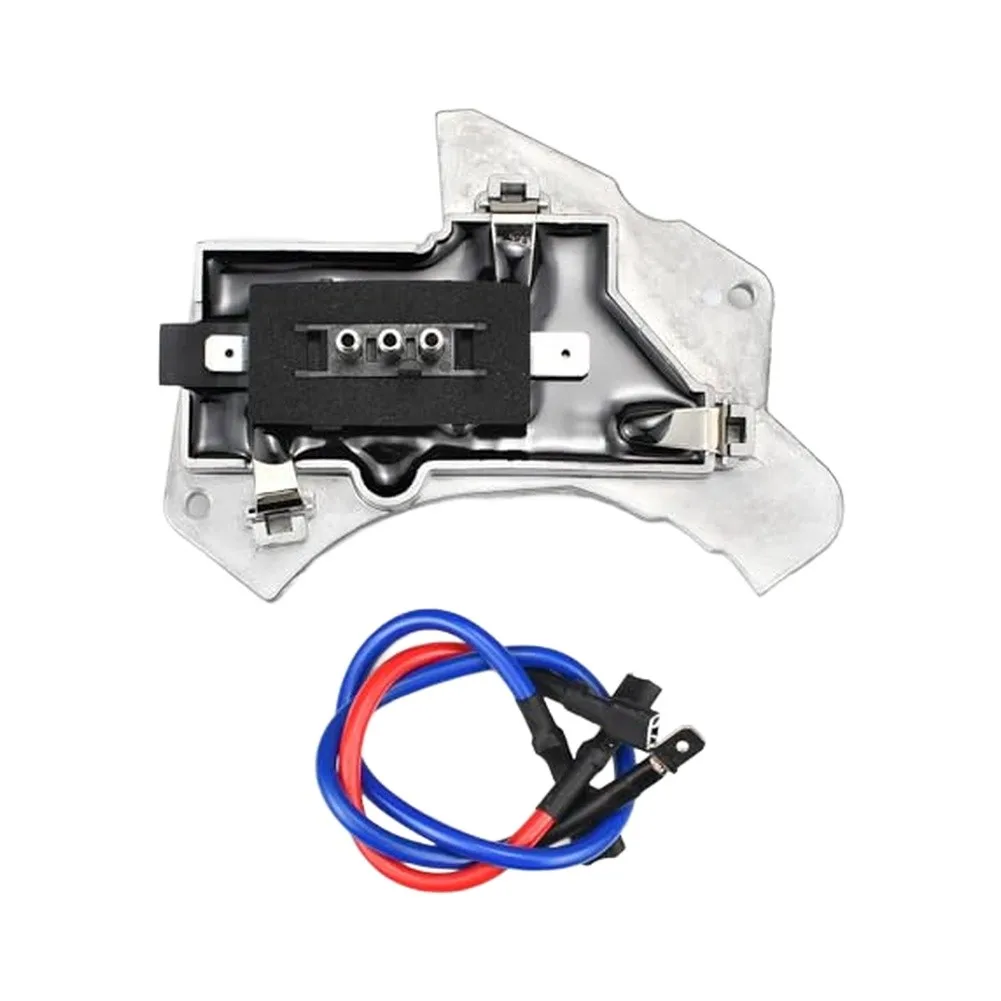 1pc Blower Motor Resistor Regulator A2108206210 ABS Metal For Mercedes C220 E320 CLK320 SLK200 Car AC Heater Fan Control