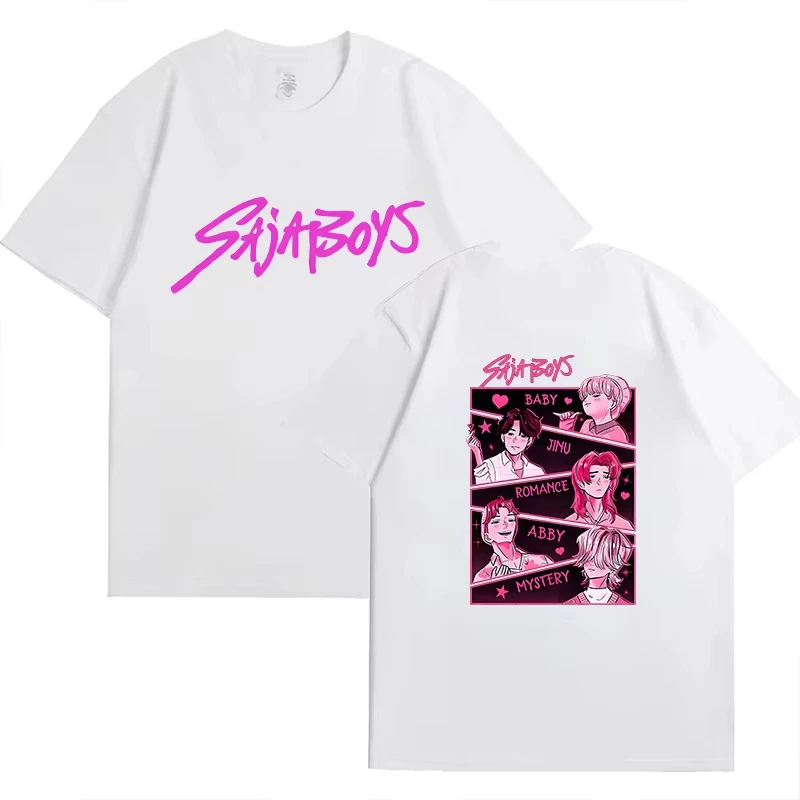 Demon Hunter Saja Boy 2025 Movie Fashion Men's and Women's T-Shirts Top High Quality T-Shirts