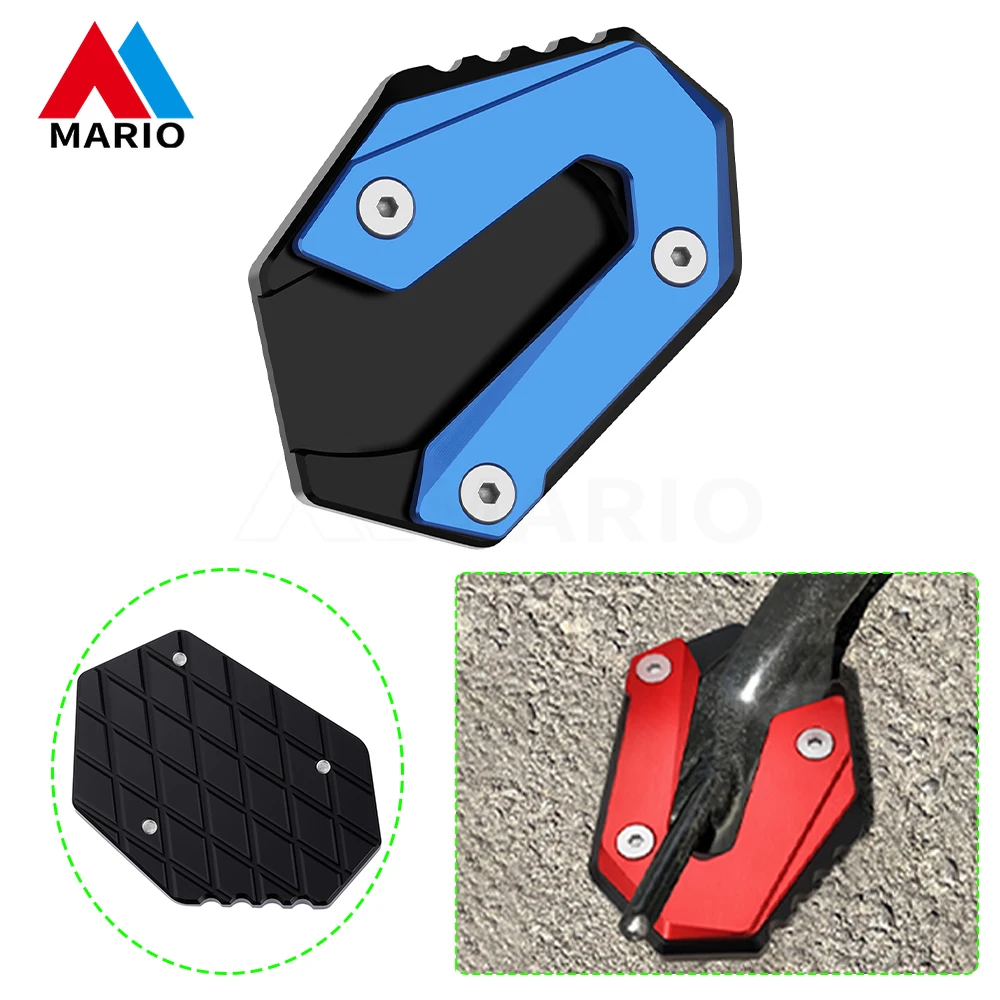 

For YAMAHA MT09 MT 09 mt09 2021 2022 2023 Motorcycle CNC Aluminum Kickstand Side Stand Extension Enlarger Pad Accessories
