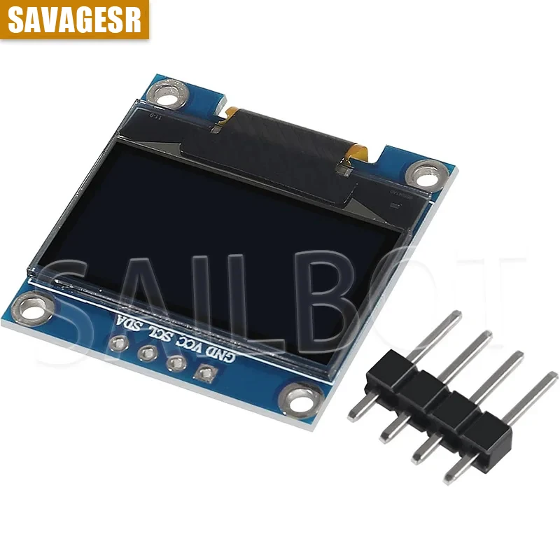 1-10 SZTUK Moduł wyświetlacza OLED 0,96 cala I2C IIC SPI Serial 128X64 SSD1315 LCD 3,3-5V 4-pinowy Biały/Niebieski/Żółto-Niebieski dla Arduino