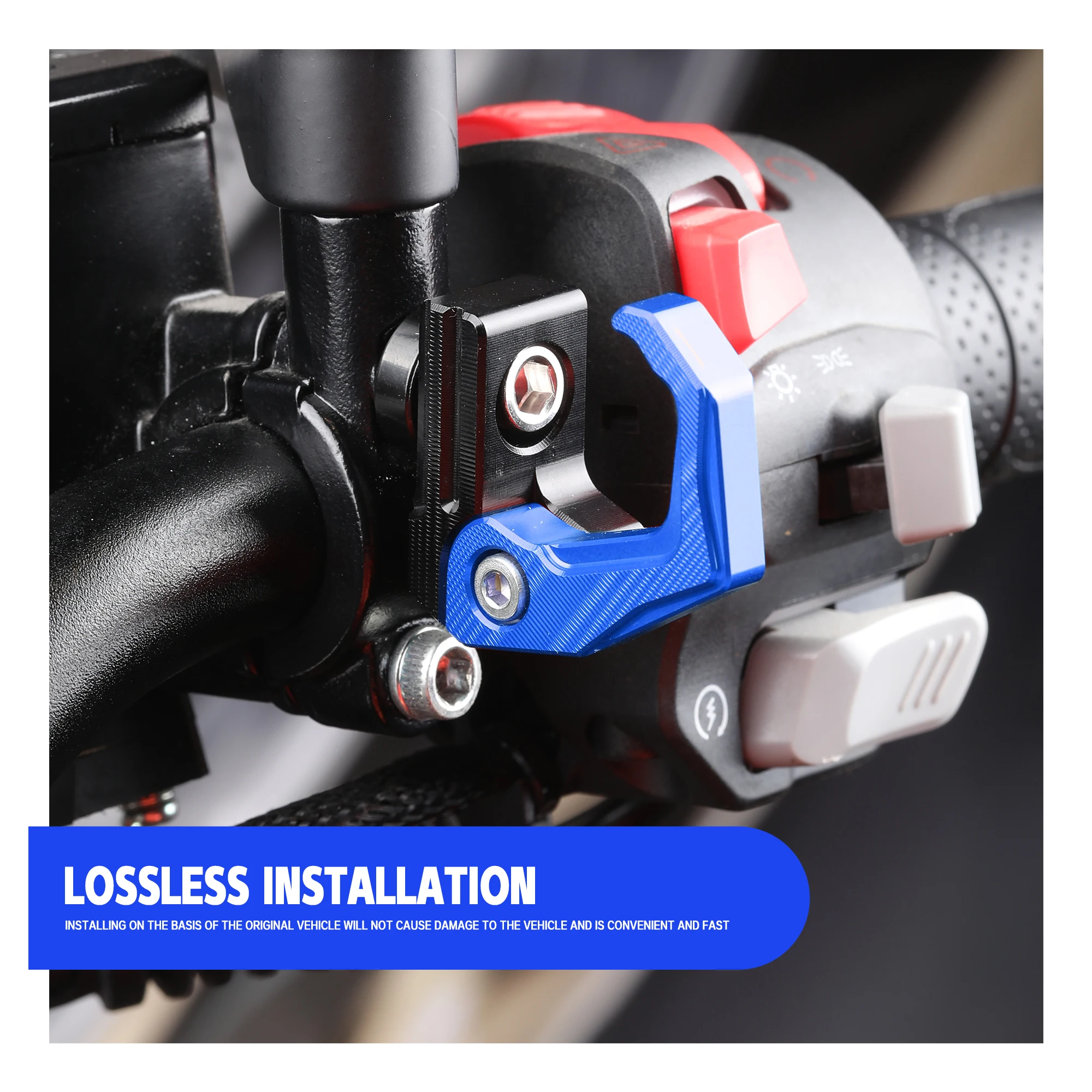 Motorcycle SYM ADX125 Accessories Luggage Bag Bottle Storage Hook Helmet Holder For SYM ADX125 ADX 125 2023-2024 view 6