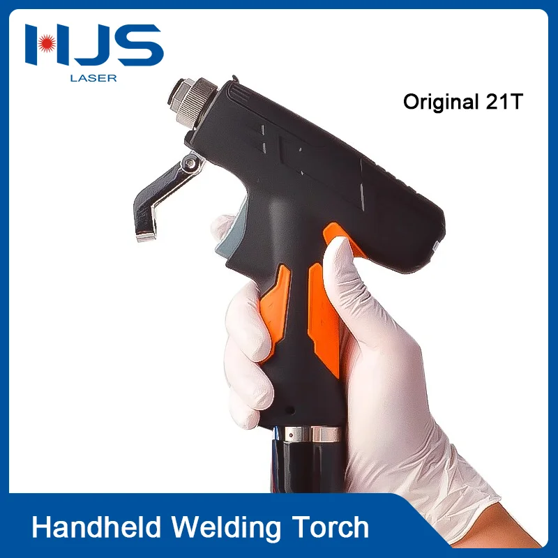 HJS Laser 4-in-1 Laser SUP21T Welding Head with SUP-AFM-A Wire Feeder Laser Welding System Set for 4 in 1 Fiber Welding Machine