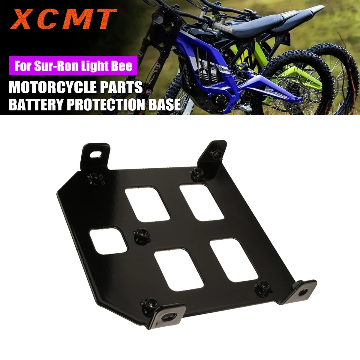 Electric Motorcycle Battery Pack Fixed Base For Sur-Ron Light Bee X Light Bee X & S Battery Assembly Lower Support Plate Light