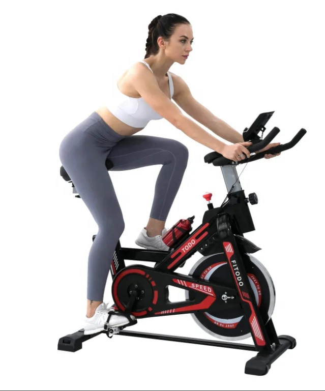 

Workout Home Cardio Training Resistance Spin Bike Foldable Cycle Indoor Smart Stationary Cycle Trainer Exercise Spinning Bike