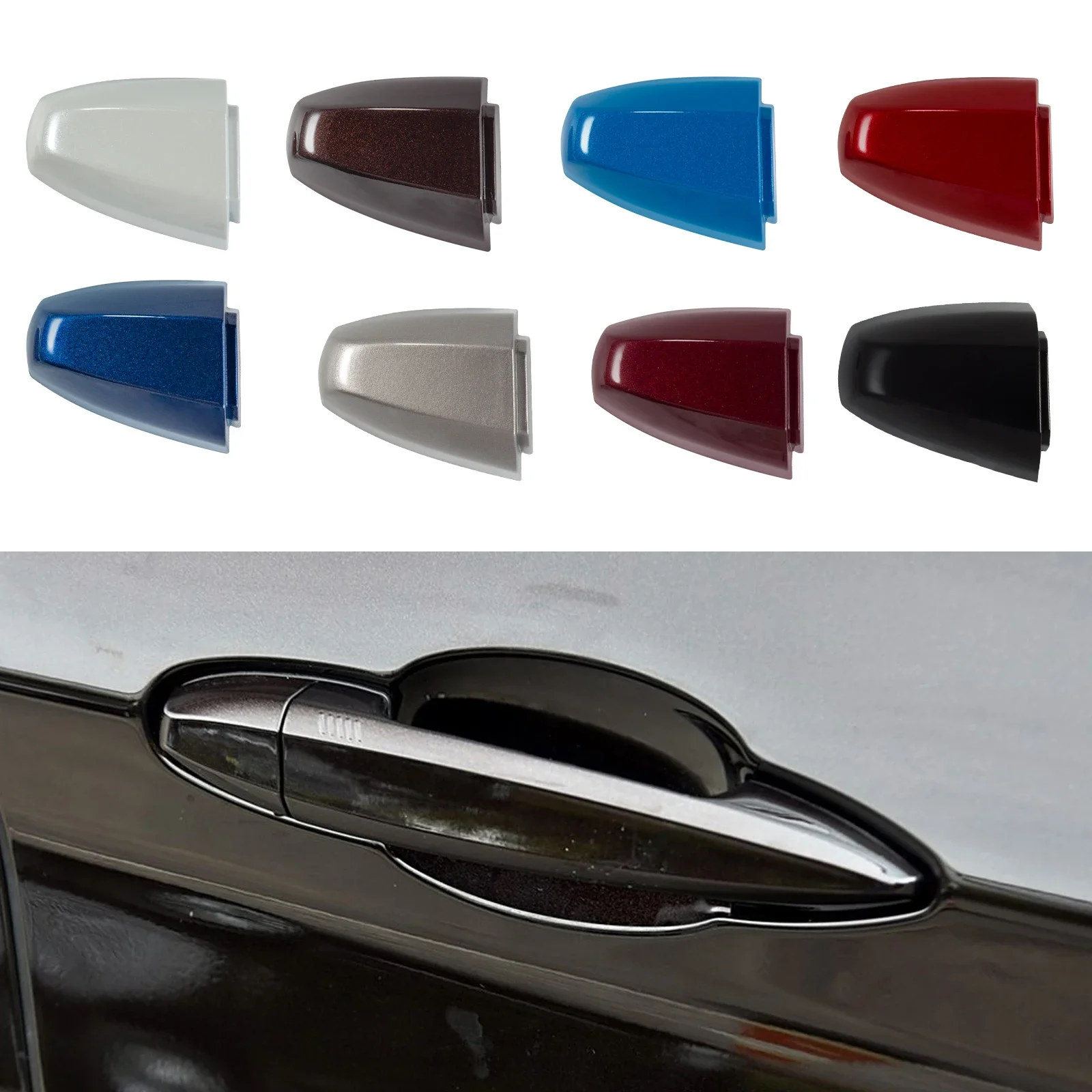 

OLANGDA передняя левая внешняя дверная ручка подходит для BMW X1 F48 X2 F39 F49 X5 F15 X6 F16 2014-2019 51217396541 51217396544