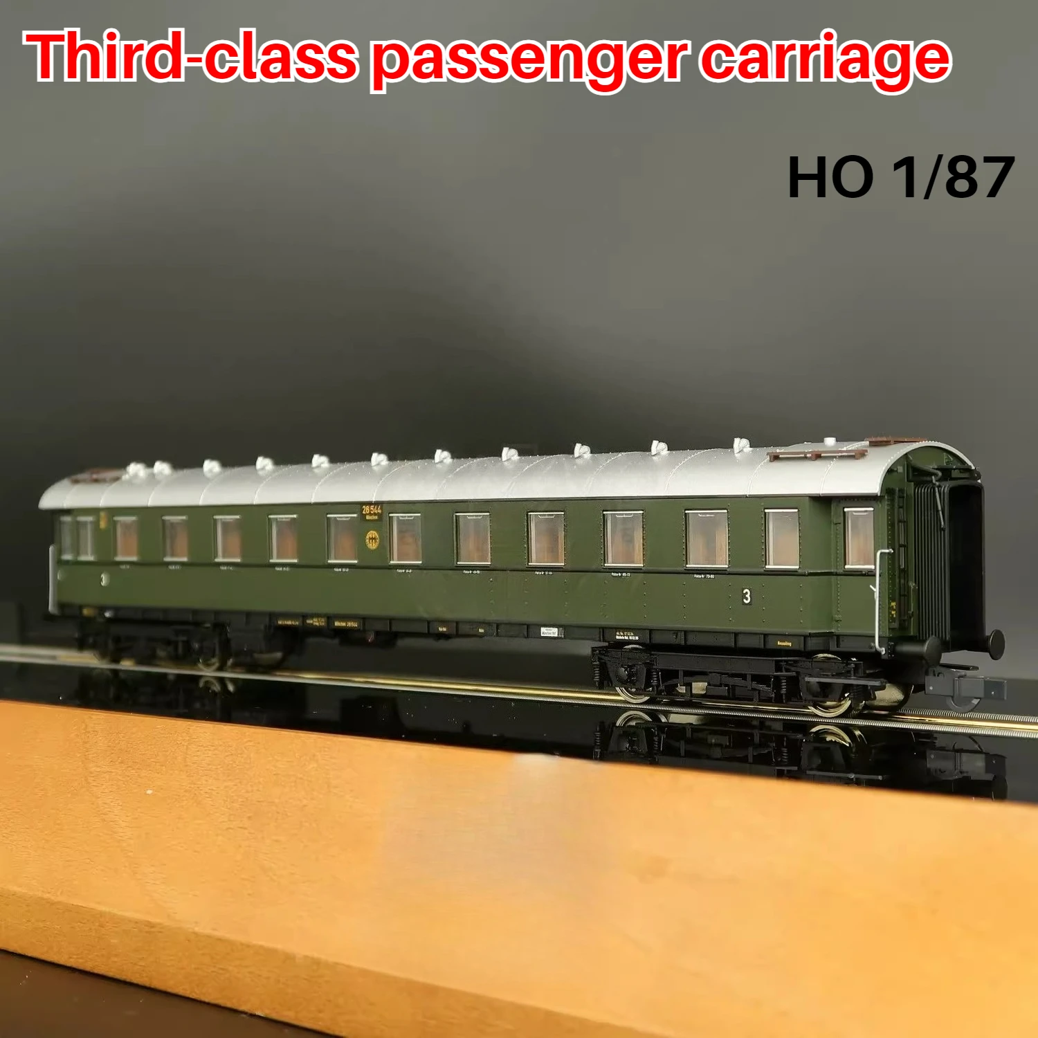 

Модель поезда ROCO HO Type 1/87, 6200139, пассажирский вагон третьего класса, вагон в форме барракуды, неэлектрическая модель, игрушка для мальчика, подарок
