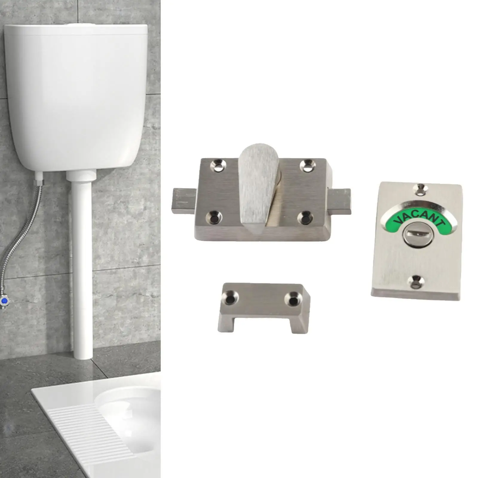 

Indicator Lock Toilet Partition Lock for Shopping Mall Office Building Hotel