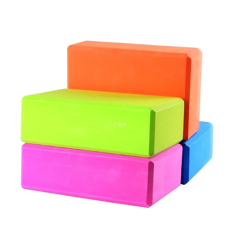 EVA Gym Block Foam Brick Yoga Training Exercise Fitness Tool Stretching Body Shaping Yoga 1PC