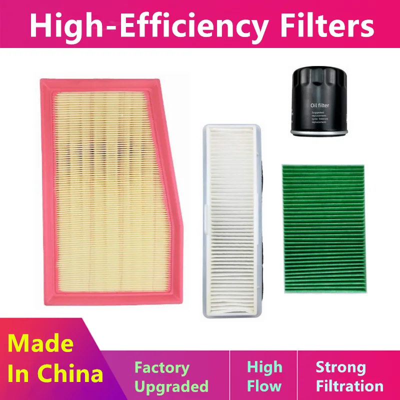 

3pcs/Filter Set For Dongfeng Fengxing Jingyi X6 2.0l 1.5t/X3 1.5l 1.6l/Oil, Air Nacelle Filter/Auto Parts