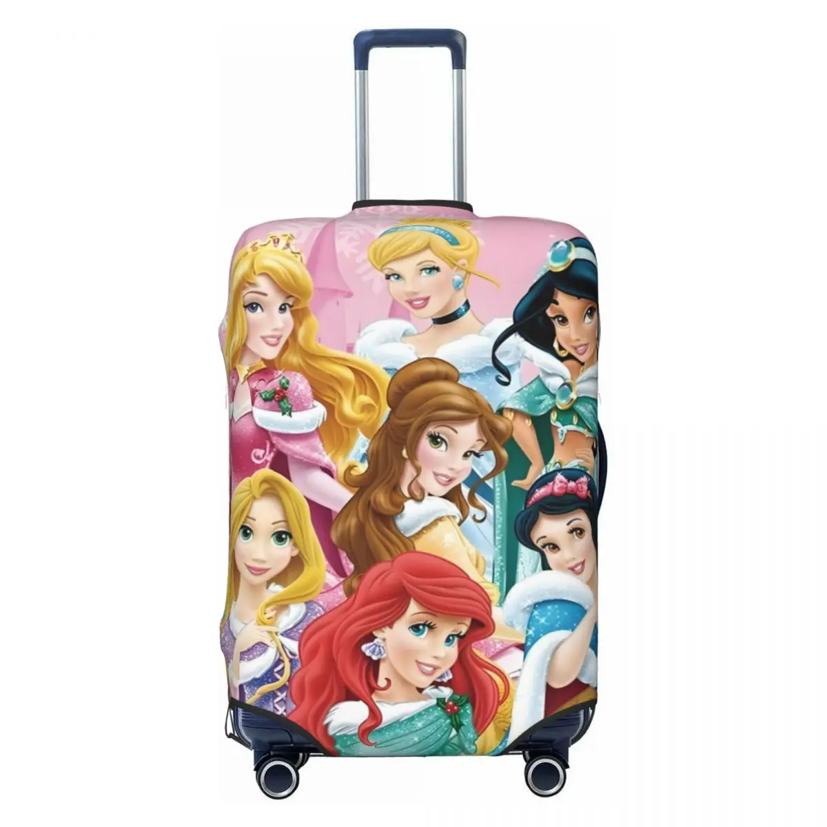 

Custom Kawaii Princess Travel Luggage Cover Elastic Adorable Classical Anime Cartoon Suitcase Cover Protector Fit 18-32 Inch