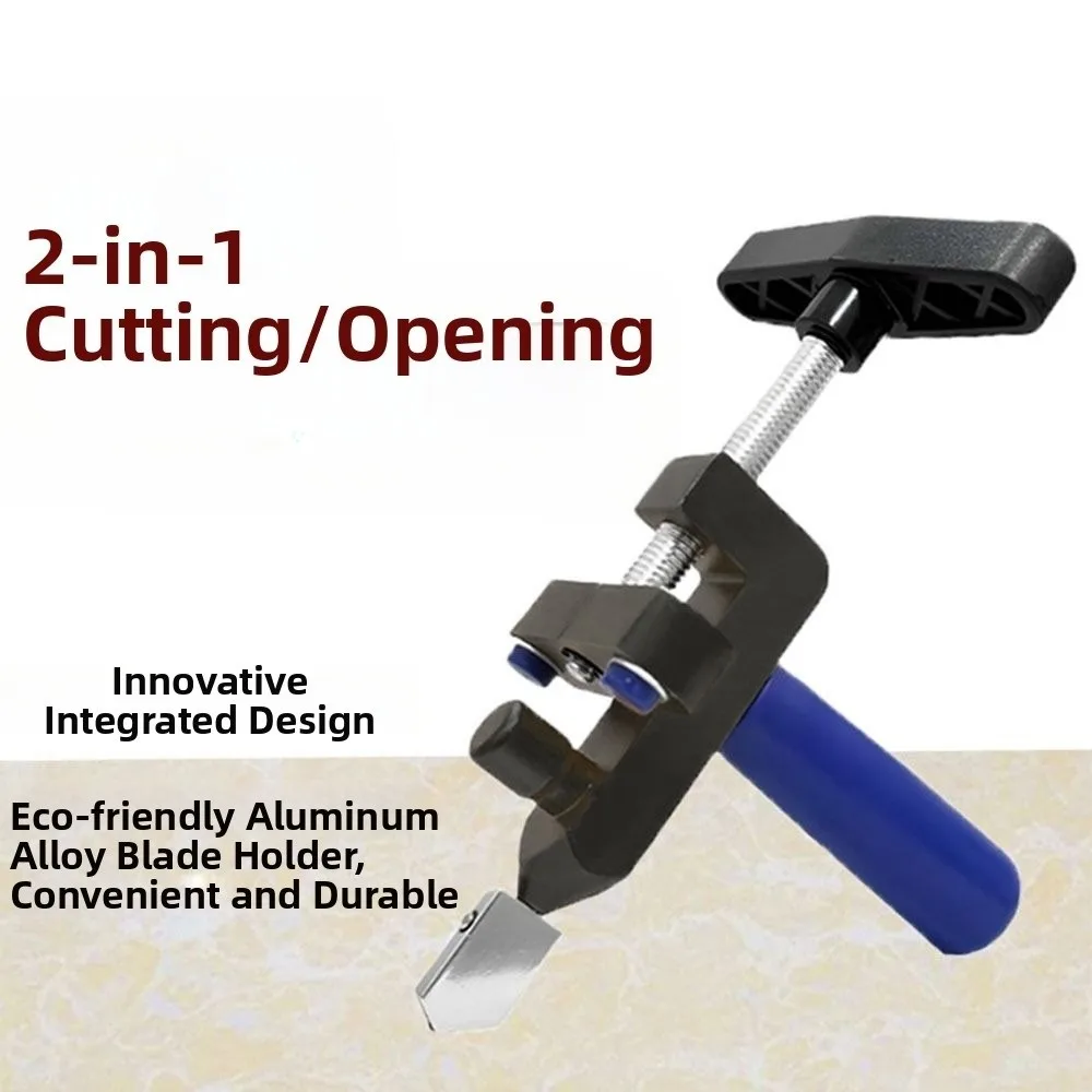 

Manual Operation Glass Tile Cutter Porcelain Cutting Hand-Held Tile Opener Breaker Breaking Scribing Wheel Ceramic Tile Cutting
