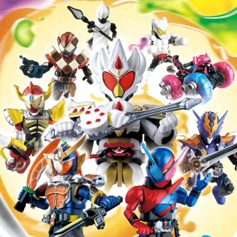 Blokees Kamen Rider All-Stars Series Edition Part 5 Action Figures Masked Rider Assembleable and Movable Model Decorative Toys