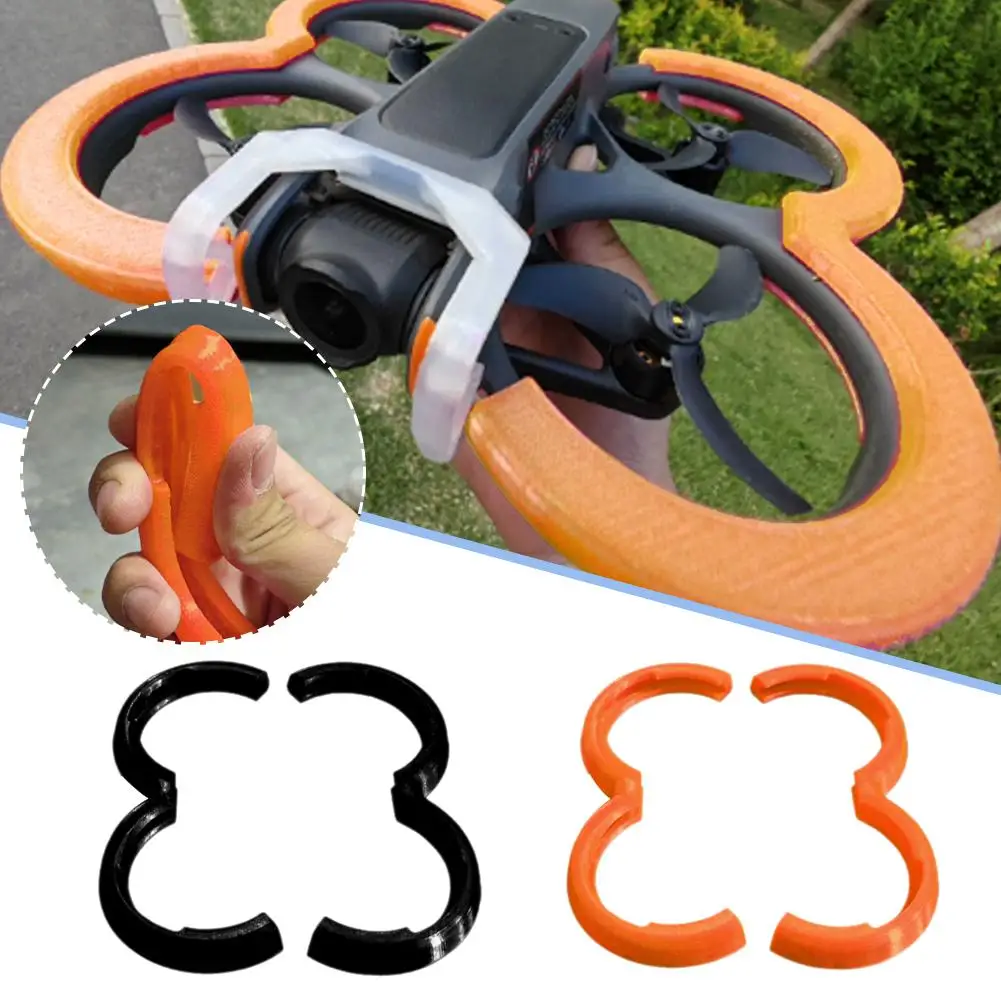 

3D Printed Accessory for dji Avata2 Crossing Machine Protection Anti-collision TPU Anti-collision P8A6