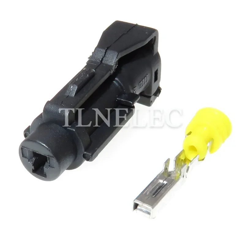 MG 640280 -5 MG 610278 -5 Adaptador macho hembra impermeable estilo SWP negro enchufe automotriz KET conector de 1 pines