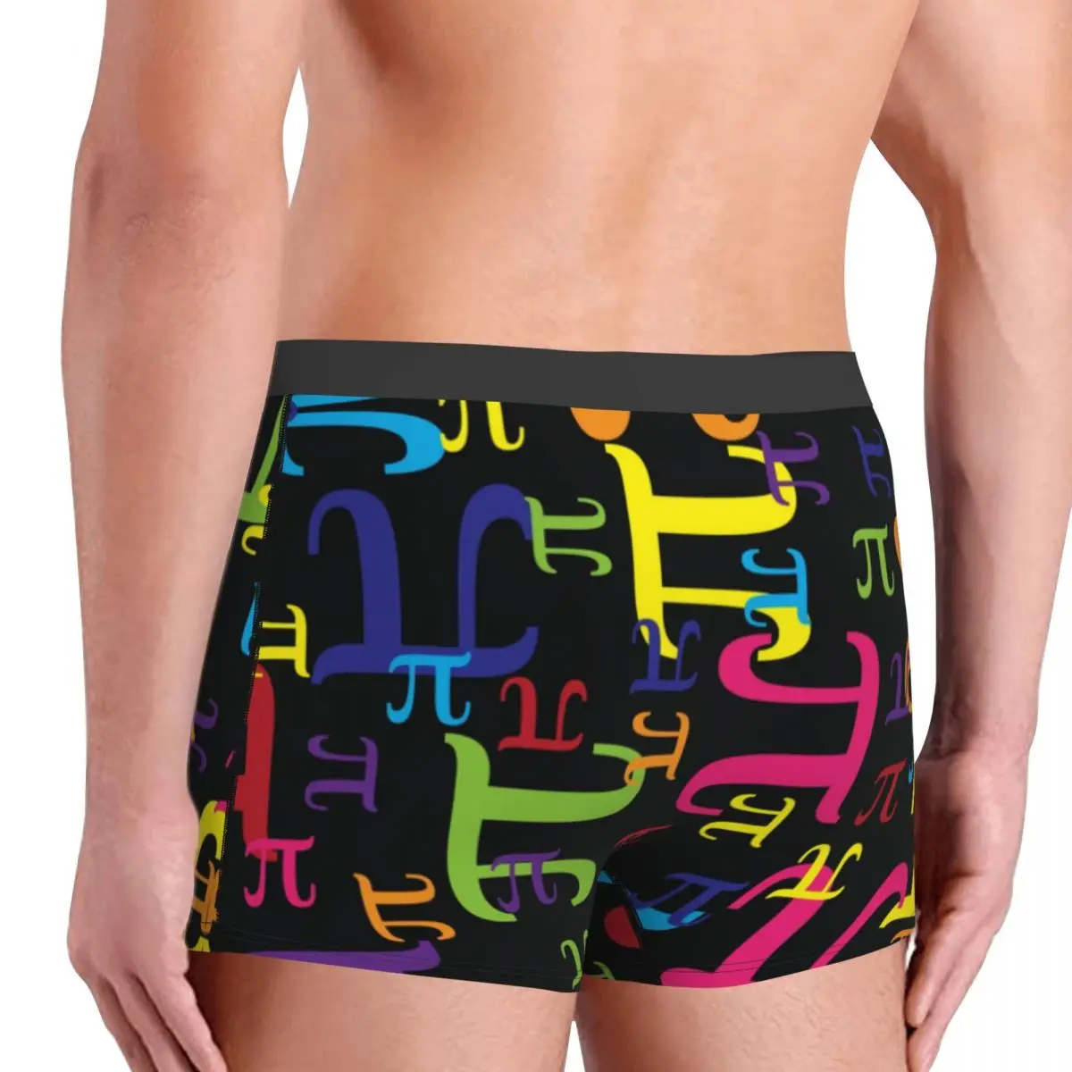 Pi Math Science Boxer Briefs for Male, Math Sous-vêtements, Geek Mathematics, Slips, Short, Culottes, Caleçons, Nouveauté