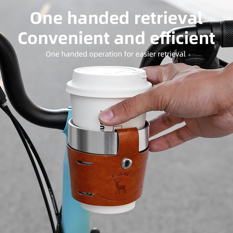 دراجة نارية كوب ماء ريترو دراجة سبائك الألومنيوم المشروبات فنجان القهوة حامل كأس متعدد الوظائف