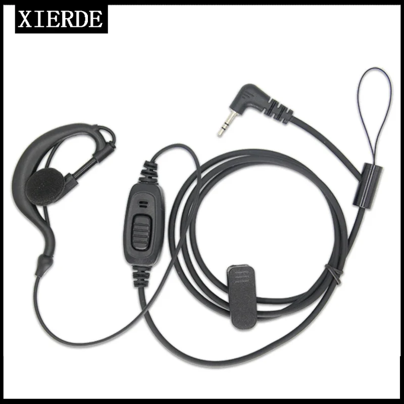 Walkie Talkie Headset Earphone 1pin 2.5mm Jack PTT Mic  Earhook For Motorola T6200 T8 T6 T80  T5 Radio TC320 TC310 Earpiece