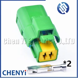 2 Pin Automotive waterproof connector Universal type Fuel injector Plug 211PC022S5049 For Peugeot Citroen