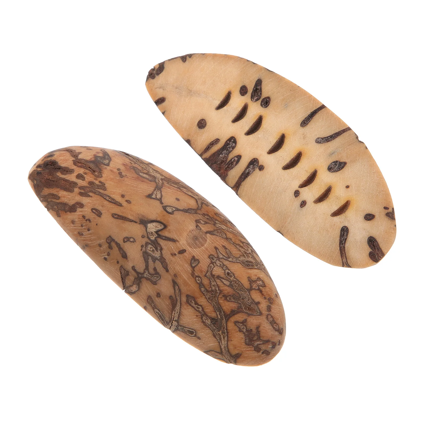 

1Pair Stylish Bodhi Divination Supplies Unique Religious Significance Gentle Practical Excellent Texture Housewarming Gift